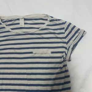 Blue and White H&M Shirt